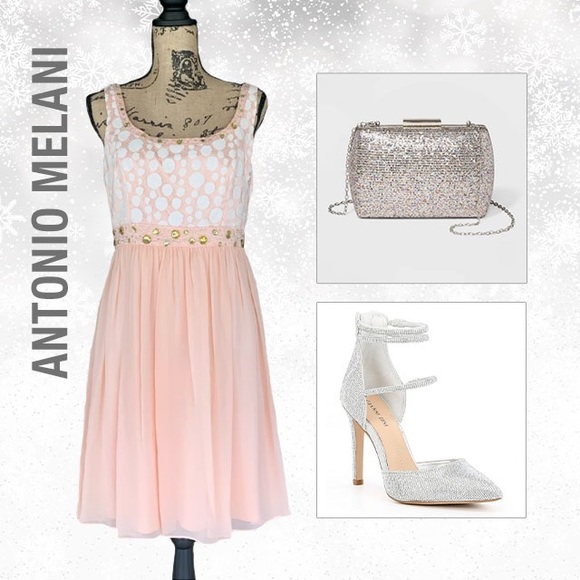 ANTONIO MELANI Dresses & Skirts - NWOT Antonio Melani | Splenda Lace Chiffon